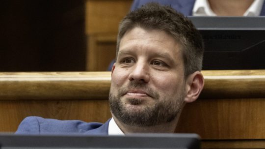 Poslanec NR SR Michal Šimečka.