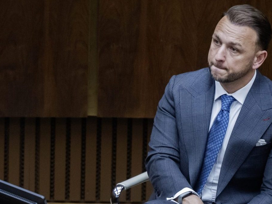 Minister vnútra Matúš Šutaj Eštok.