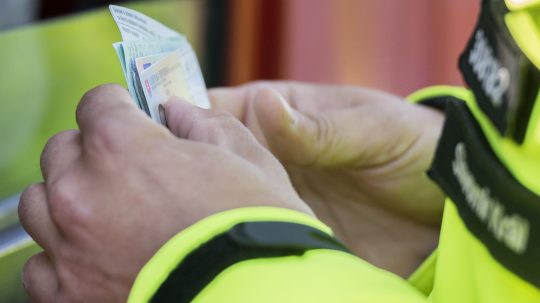 polícia - kontrola vodičov