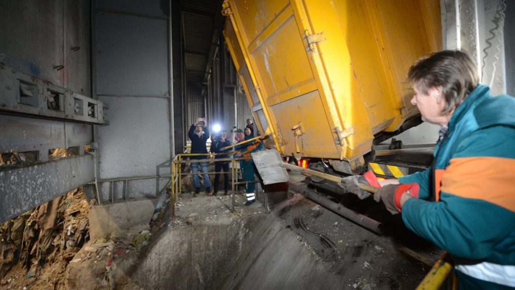 Spaľovňa komunálneho odpadu v Bratislave.