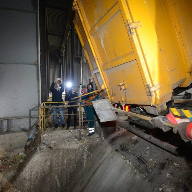 Spaľovňa komunálneho odpadu v Bratislave.