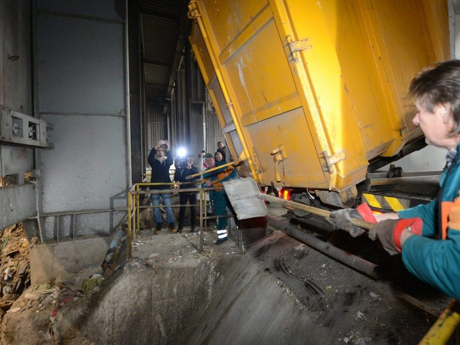 Spaľovňa komunálneho odpadu v Bratislave.