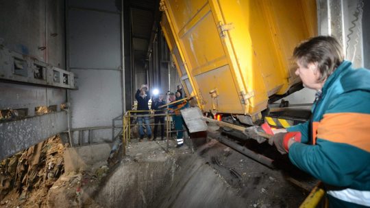 Spaľovňa komunálneho odpadu v Bratislave.