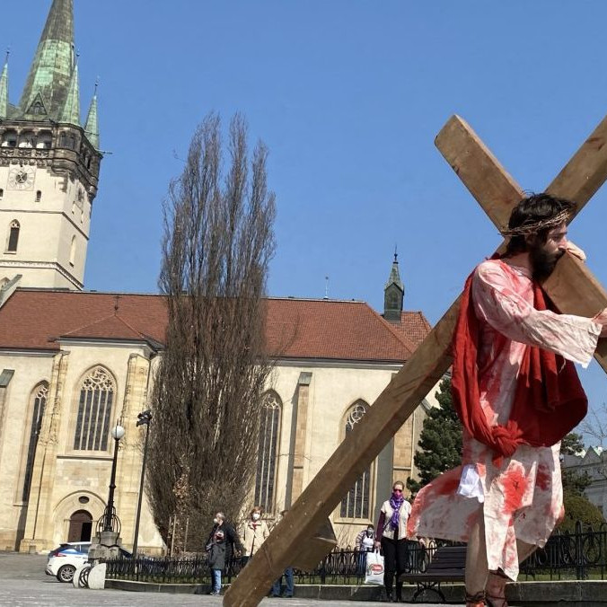 krížová cesta v Prešove