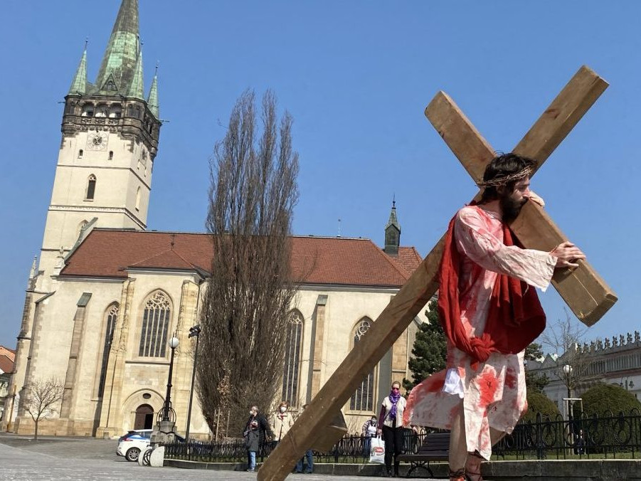 krížová cesta v Prešove