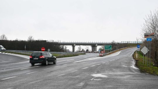 Na snímke most na diaľnici D1 po komplexnej oprave pri obci Horná Streda.
