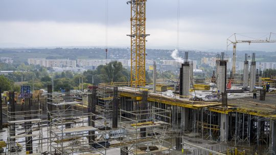 Výstavba vojenskej nemocnice v Prešove