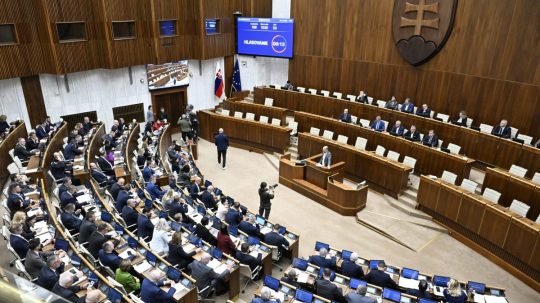 Plénum Národnej rady SR.