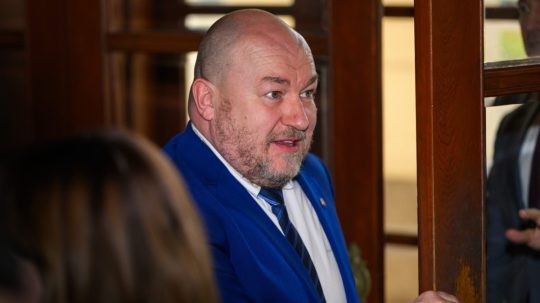 Minister cestovného ruchu a športu SR Rudolf Huliak.