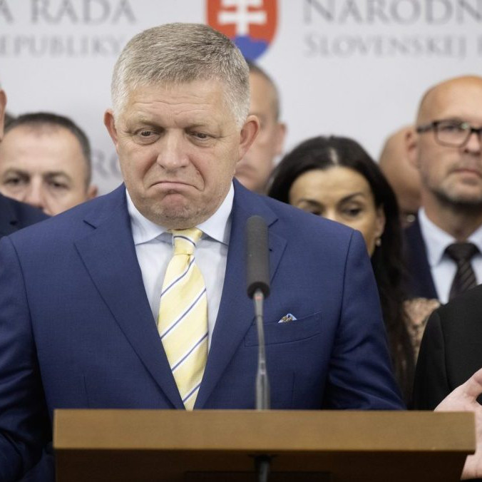 Premiér SR Robert Fico (Smer-SD).
