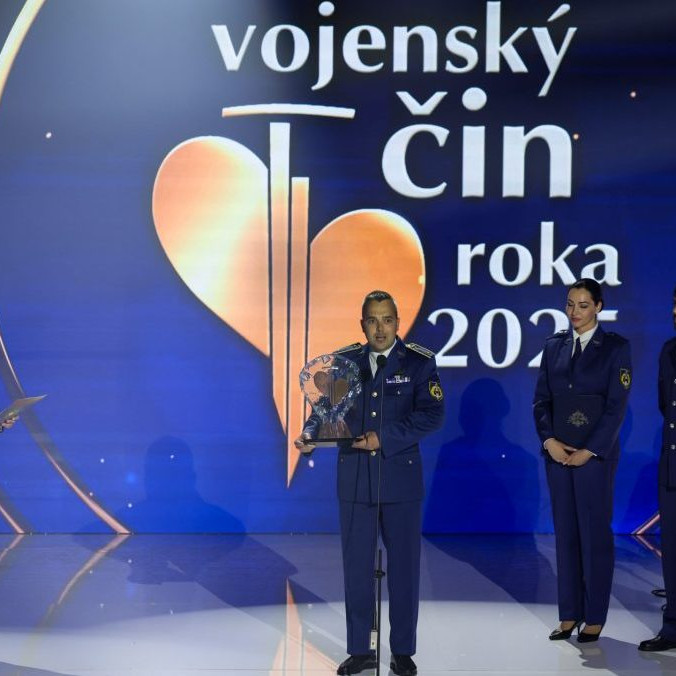 Na snímke veliteľ 2. brigády vzdušných síl Zvolen Patrik Paulovčík.