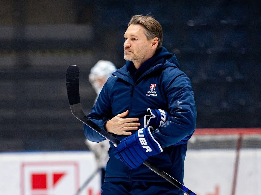 Tréner Vladimír Országh.