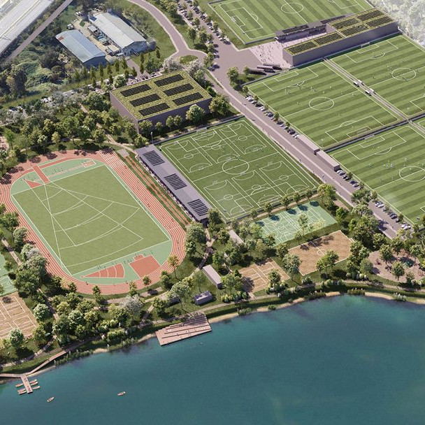 Nový športový areál má vyrásť na Zlatých pieskoch.