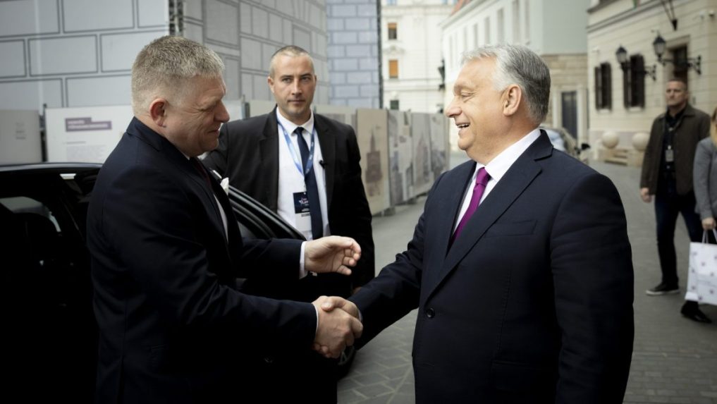 Robert Fico (Smer-SD) a Viktor Orbán.