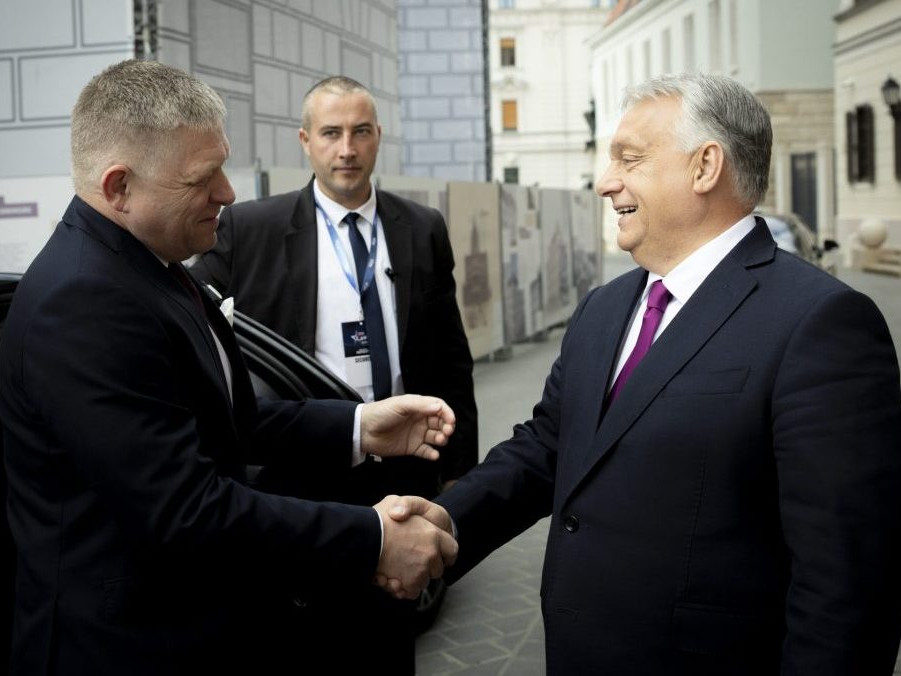 Robert Fico (Smer-SD) a Viktor Orbán.