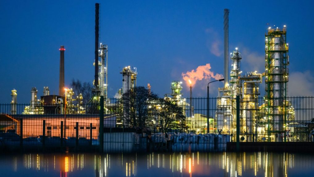 Nemecká rafinéria vo Schwedte.