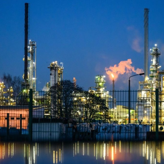 Nemecká rafinéria vo Schwedte.