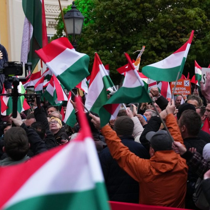 volebné zhromaždenie v Maďarsku