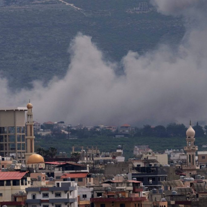 útok na dedinu v Libanone