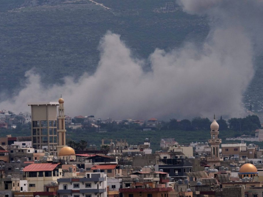 útok na dedinu v Libanone