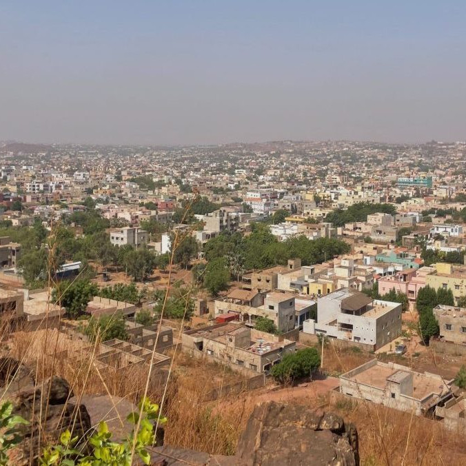 Malijská metropola Bamako.