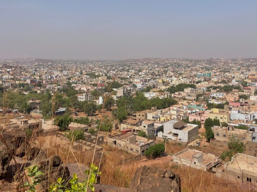 Malijská metropola Bamako.