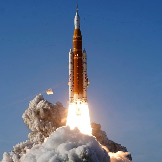 Štart rakety misie Artemis II.