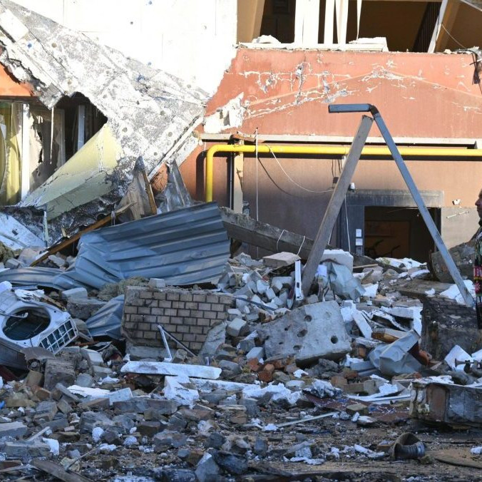 Odesa poničená útokmi začiatkom apríla.