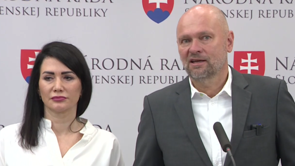 Jana Bittó Cigániková a Richard Sulík.