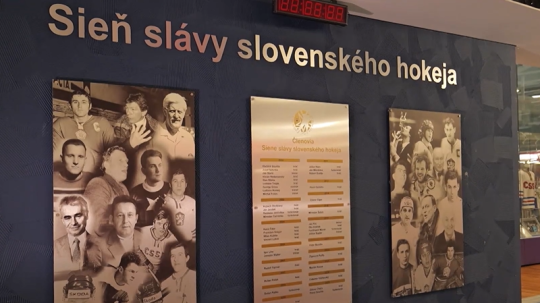 Sieň slávy slovenského hokeja.