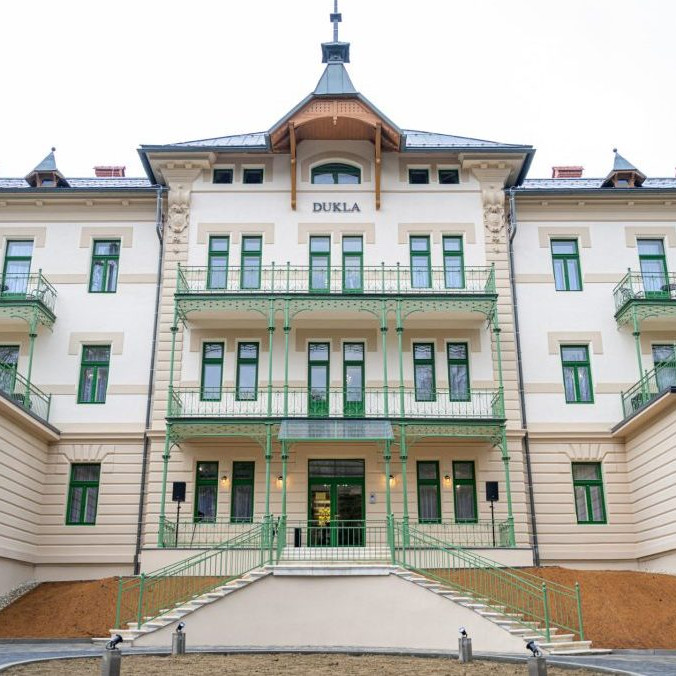 Znovuotvorený a vynovený Hotel Dukla v Bardejovských Kúpeľoch.