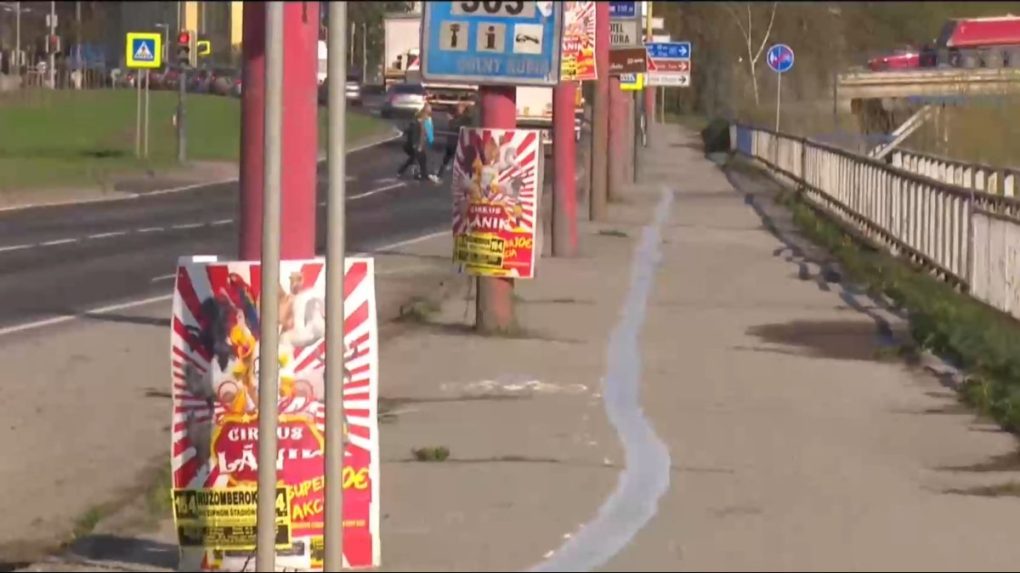 Na snímke cyklochodník v Ružomberku.