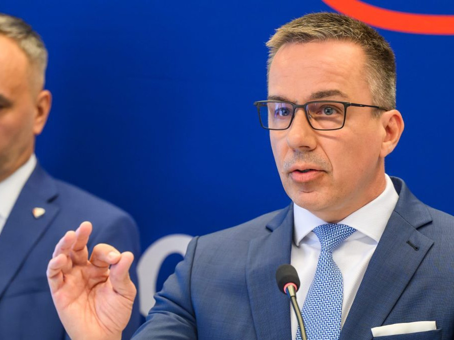 Minister práce Erik Tomáš (Hlas-SD).