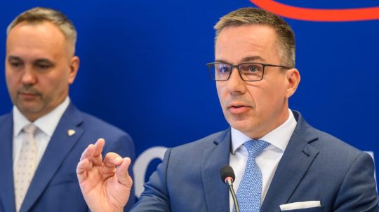 Minister práce Erik Tomáš (Hlas-SD).