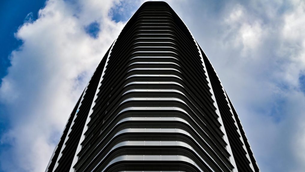 Na ilustračnej snímke Eurovea Tower.