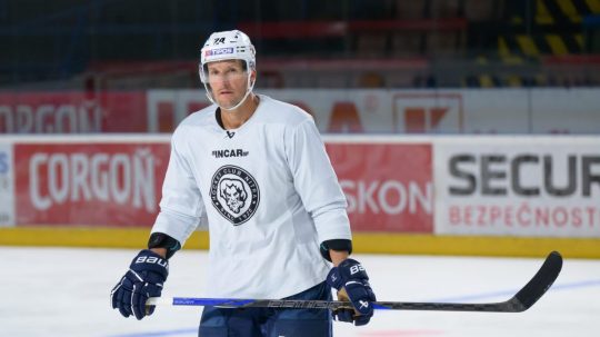 Kapitán HK Nitra Branislav Mezei