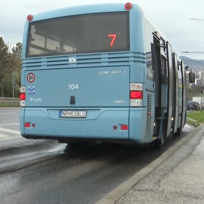 autobus v Nitre
