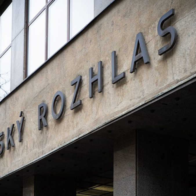 Na snímke budova Českého rozhlasu.