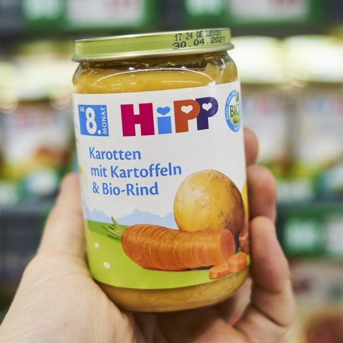 Detská výživa značky HiPP.