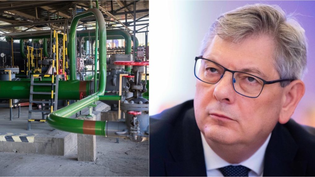 Na kombosnímke ropovod a Boris Susko.