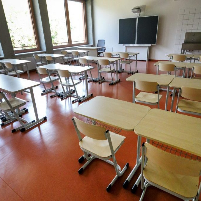Na ilustračnej snímke školská trieda.