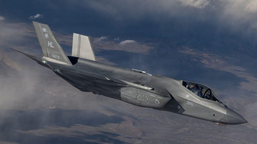 Bojové lietadlo F-35.