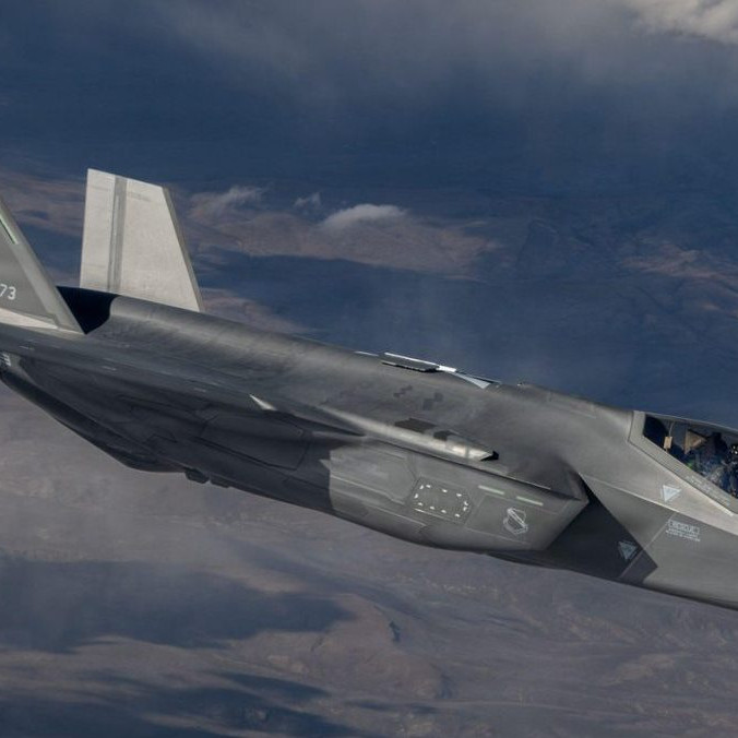 Bojové lietadlo F-35.
