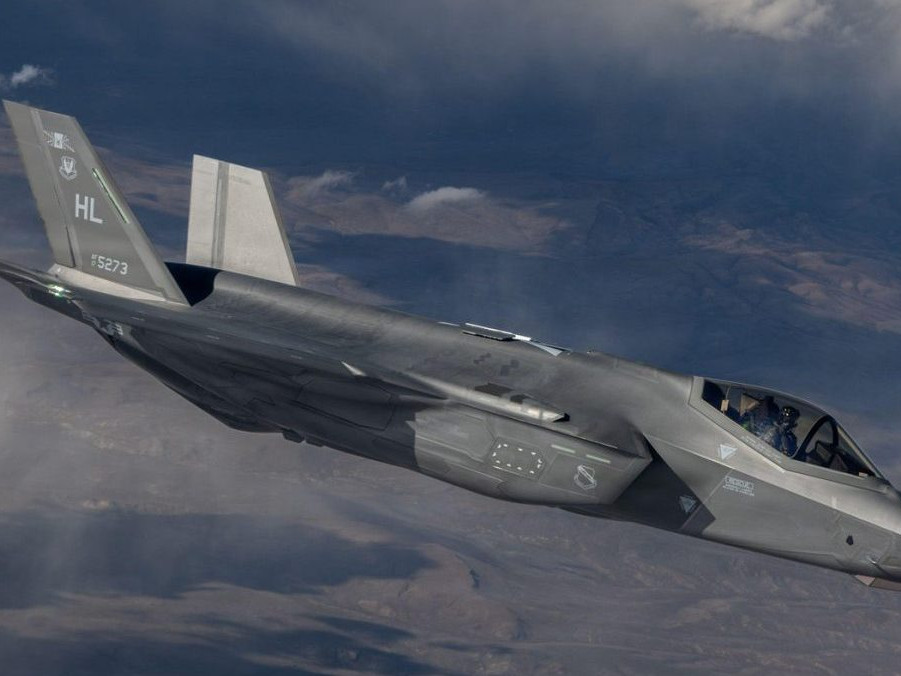 Bojové lietadlo F-35.