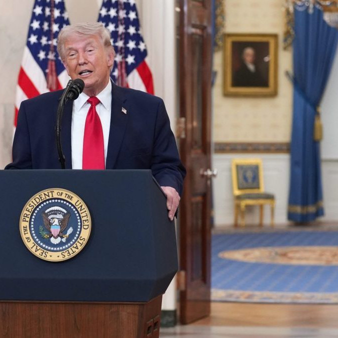 Na snímke Donald Trump.