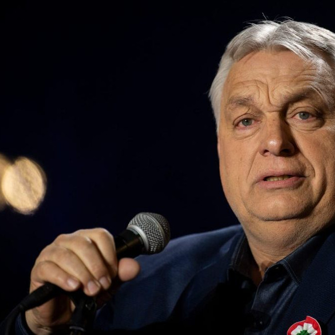 Na snímke Viktor Orbán.