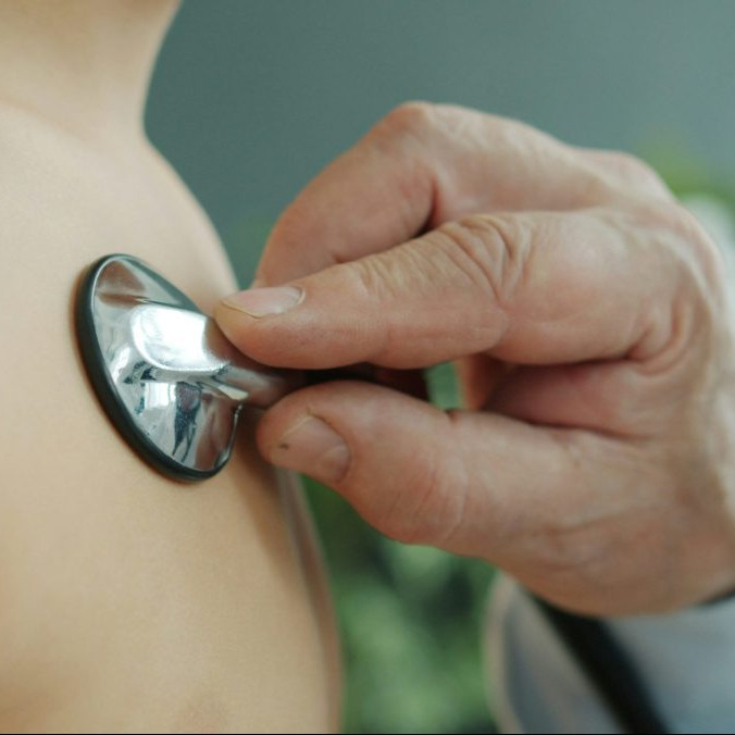 Ilustračná snímka lekárskeho vyšetrenia.