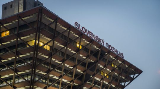 Budova Slovenského rozhlasu.