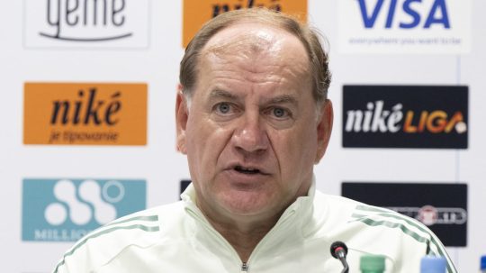 Tréner Vladimír Weiss st.