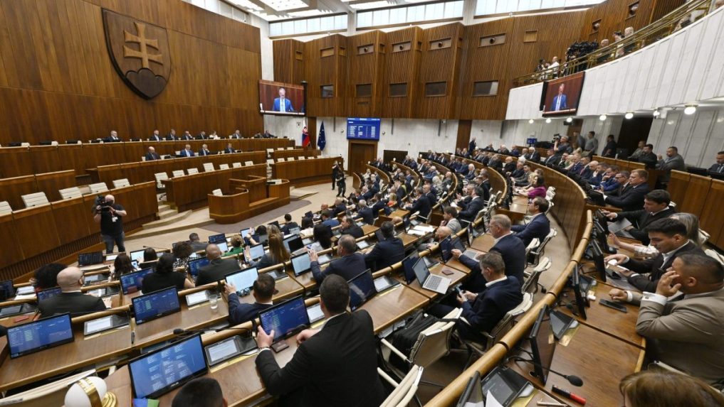 Snímka zo zasadnutia NR SR na poslednej riadnej schôdzi pred tradičnou letnou prestávkou.